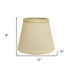 12" Ivory Empire Hardback Slanted No Slub Lampshade - Minihomy