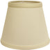 12" Ivory Empire Hardback Slanted No Slub Lampshade - Minihomy