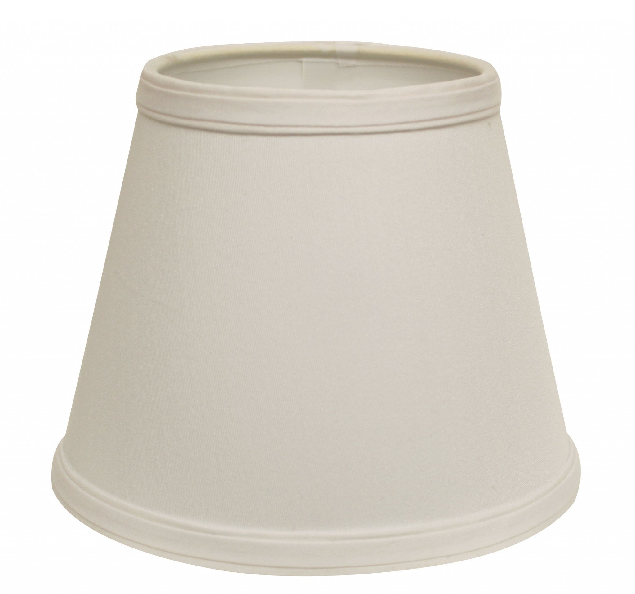 12" White Empire Hardback Slanted No Slub Lampshade - Minihomy