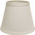 12" White Empire Hardback Slanted No Slub Lampshade - Minihomy