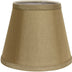 12" Pale Brown Hardback Empire Slanted Slanted No Slub Lampshade - Minihomy