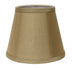 12" Pale Brown Hardback Empire Slanted Slanted No Slub Lampshade - Minihomy