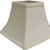 10" Ivory Square Bell No Slub Lampshade - Minihomy