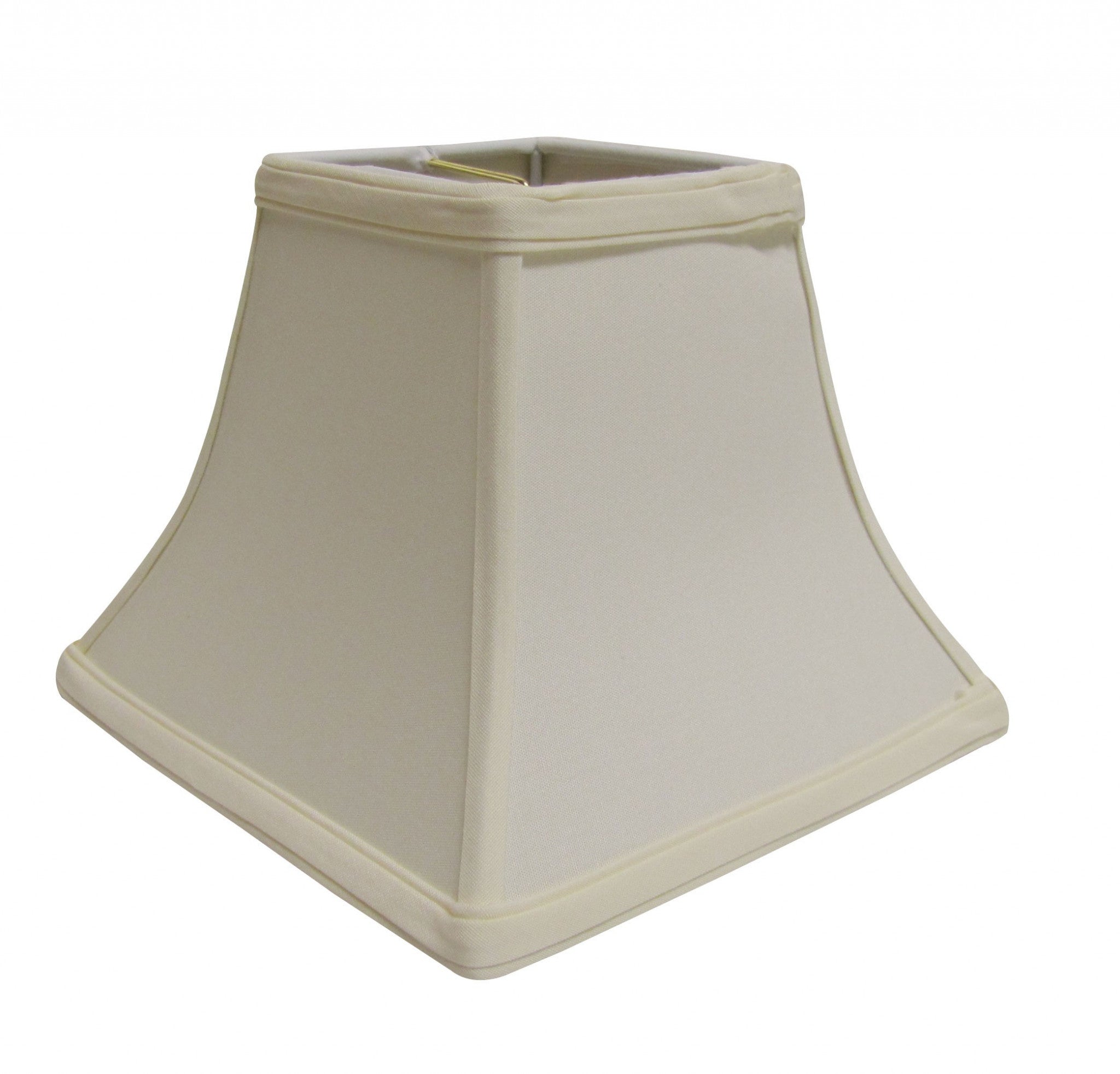 10" Ivory Square Bell No Slub Lampshade - Minihomy