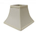 10" Ivory Square Bell No Slub Lampshade - Minihomy