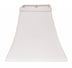 10" White Squre Bell No Slub Lampshade - Minihomy