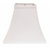 12" White Squre Bell No Slub Lampshade - Minihomy