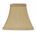 12" Pale Brown Square Bell No Slub Lampshade - Minihomy