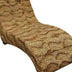 52" Leopard Print Faux Suede Curved Chaise Lounge Accent Chair - Minihomy