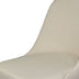 34" Cream Contemporary Armless Dining or Accent Chair - Minihomy