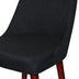 34" Dark Charcoal Gray Contemporary Armless Dining or Accent Chair - Minihomy