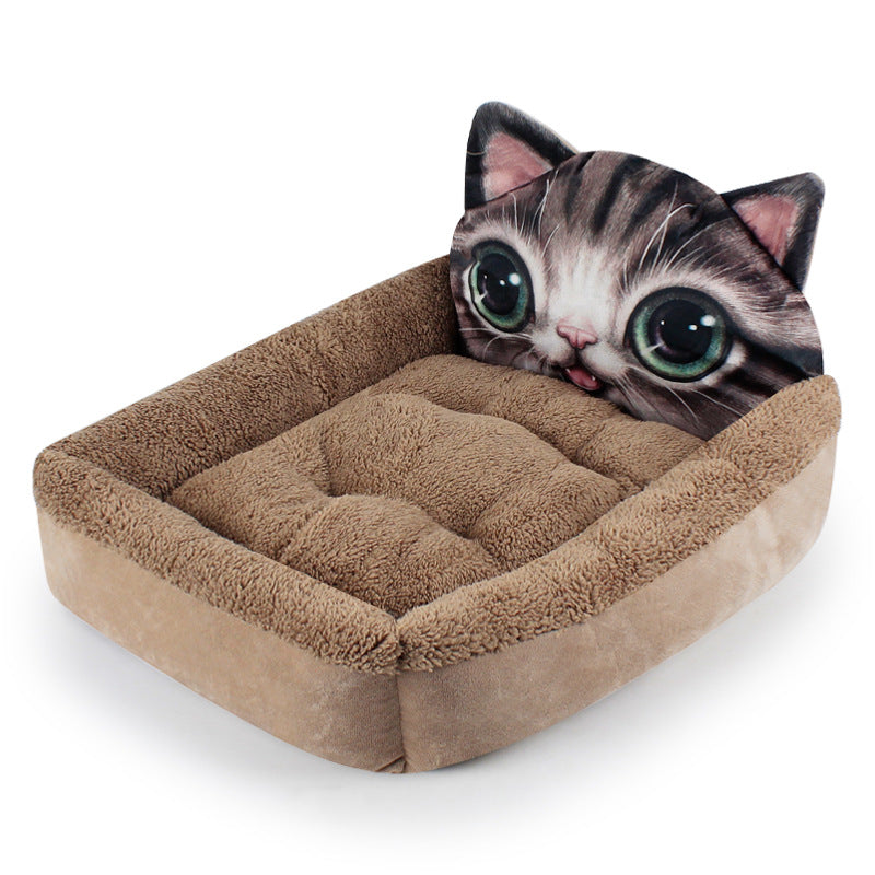 Warm Pet Cat Dog Kennel Mat