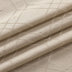 84" Taupe Linework Textured Window Curtain Panel - Minihomy