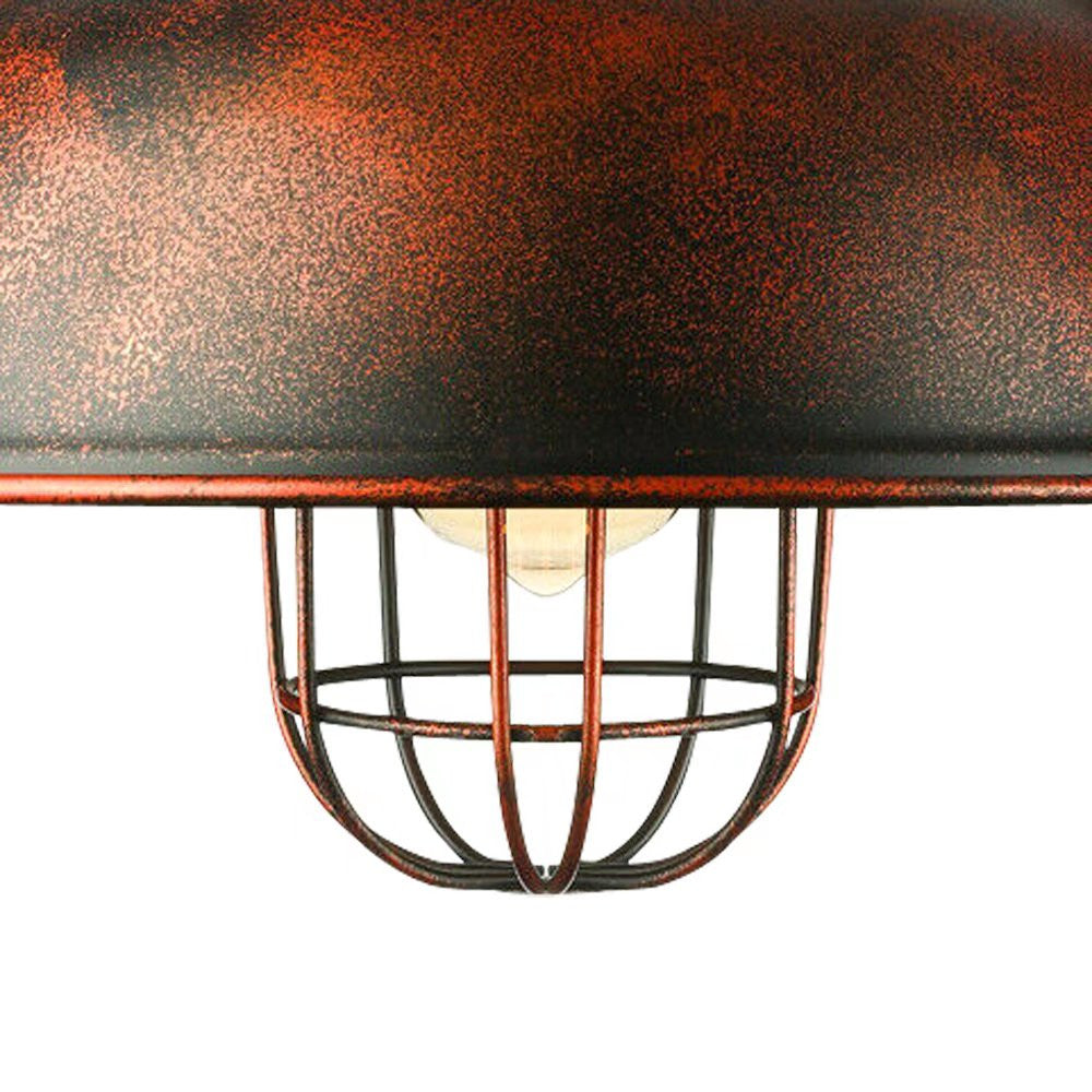 Industrial Retro Vintage Bronze Metal Pendant Lamp - Minihomy