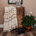 Classic Boho Fringed and Textured Woven Handloom Throw - Minihomy