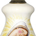 Mother Mary with Baby Hand Painted Mouth Blown Glass Ornament - Minihomy