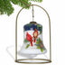 Dual Cardinals Hand Painted Mouth Blown Glass Ornament - Minihomy