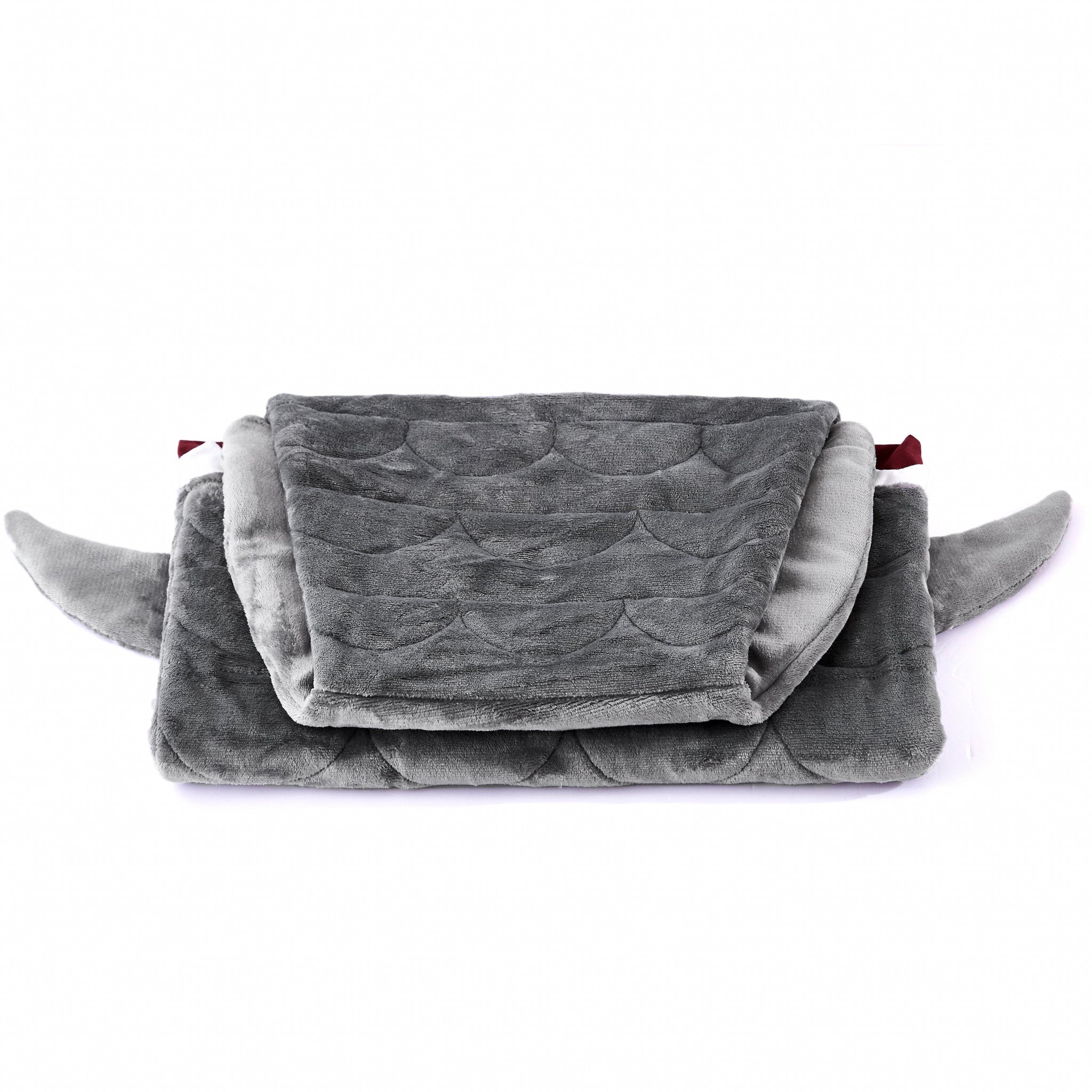 Grey Shark Weighted Throw Blanket - Minihomy