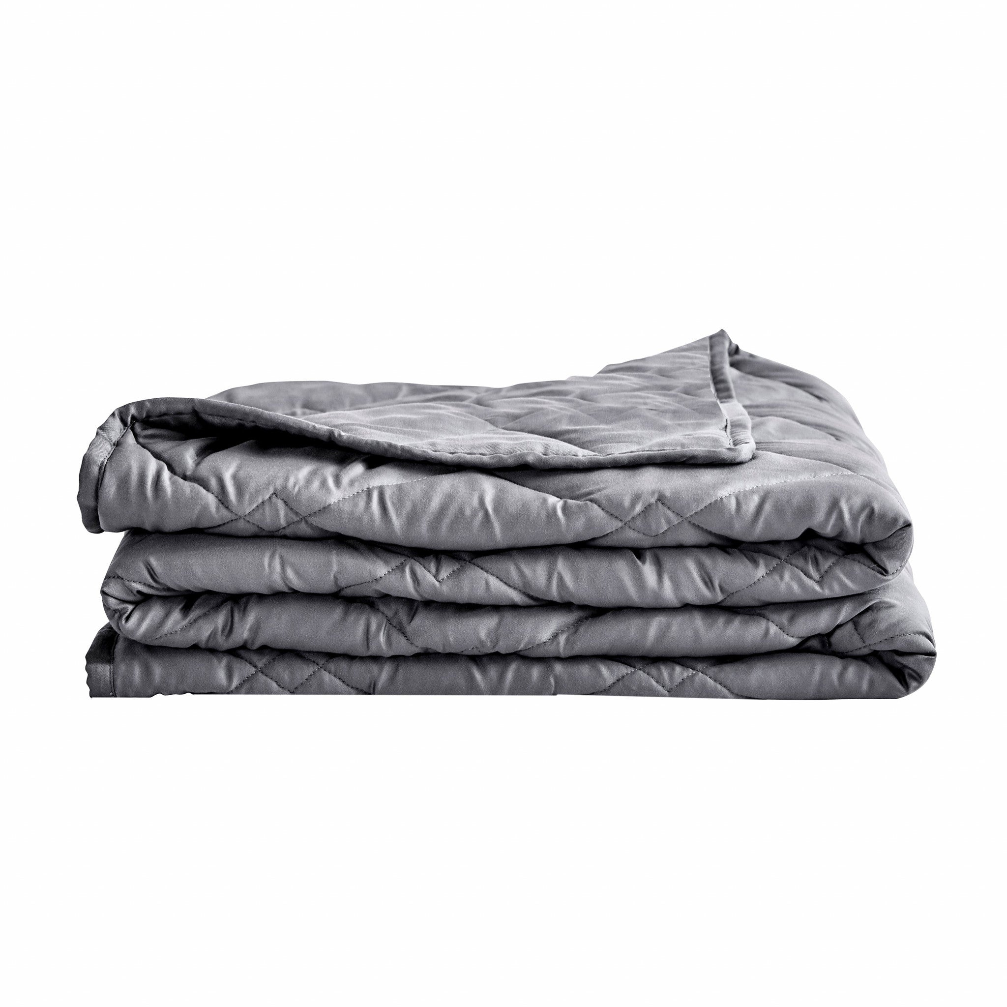 Grey Tencel Weighted Breathable Throw Blanket - Minihomy