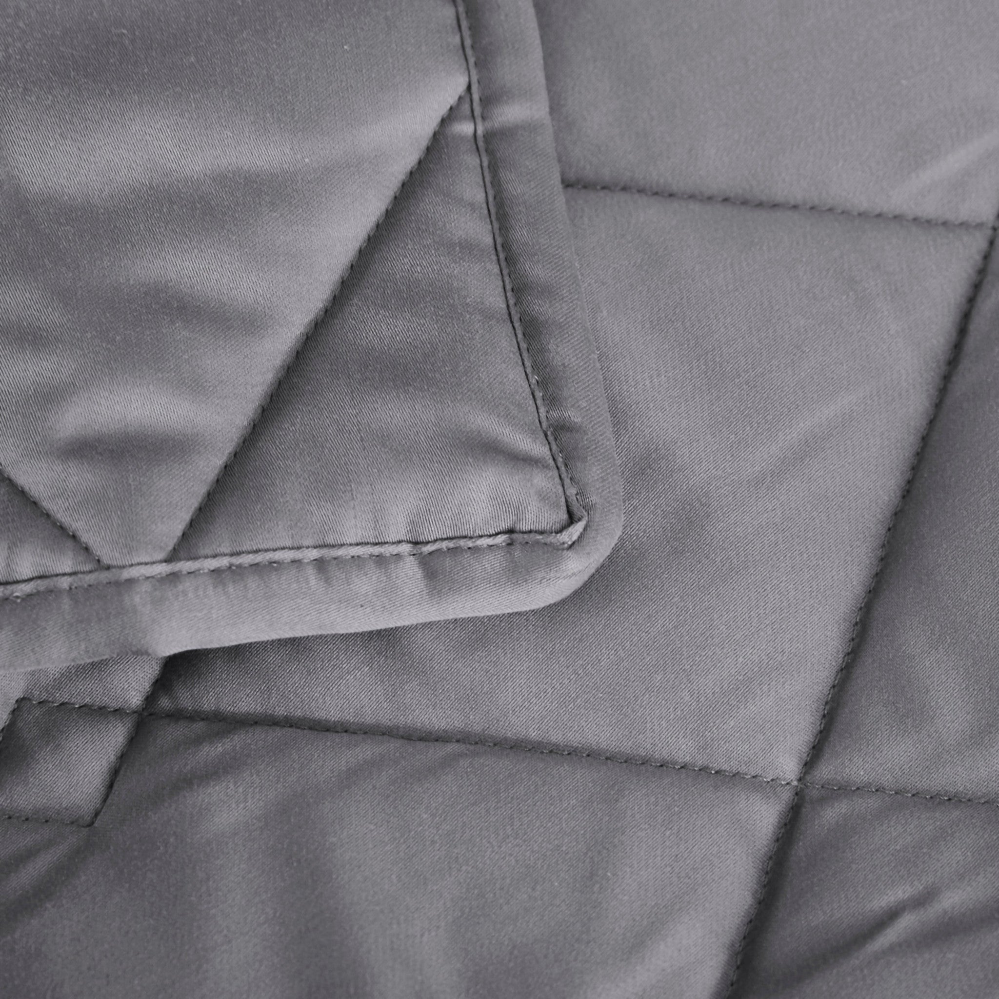 Grey Tencel Weighted Breathable Throw Blanket - Minihomy