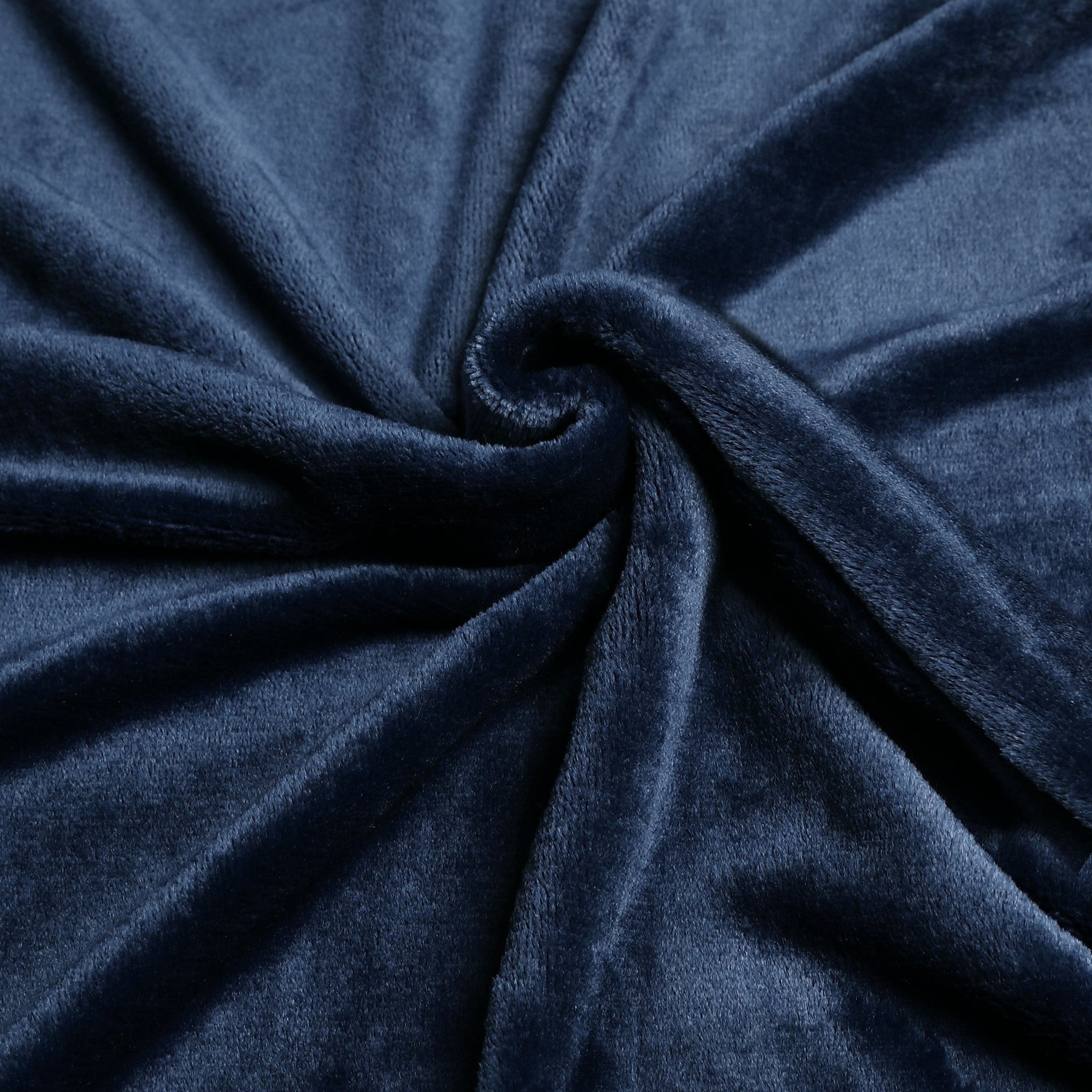 Navy Blue Solid Anti Microbial Oversized Throw - Minihomy