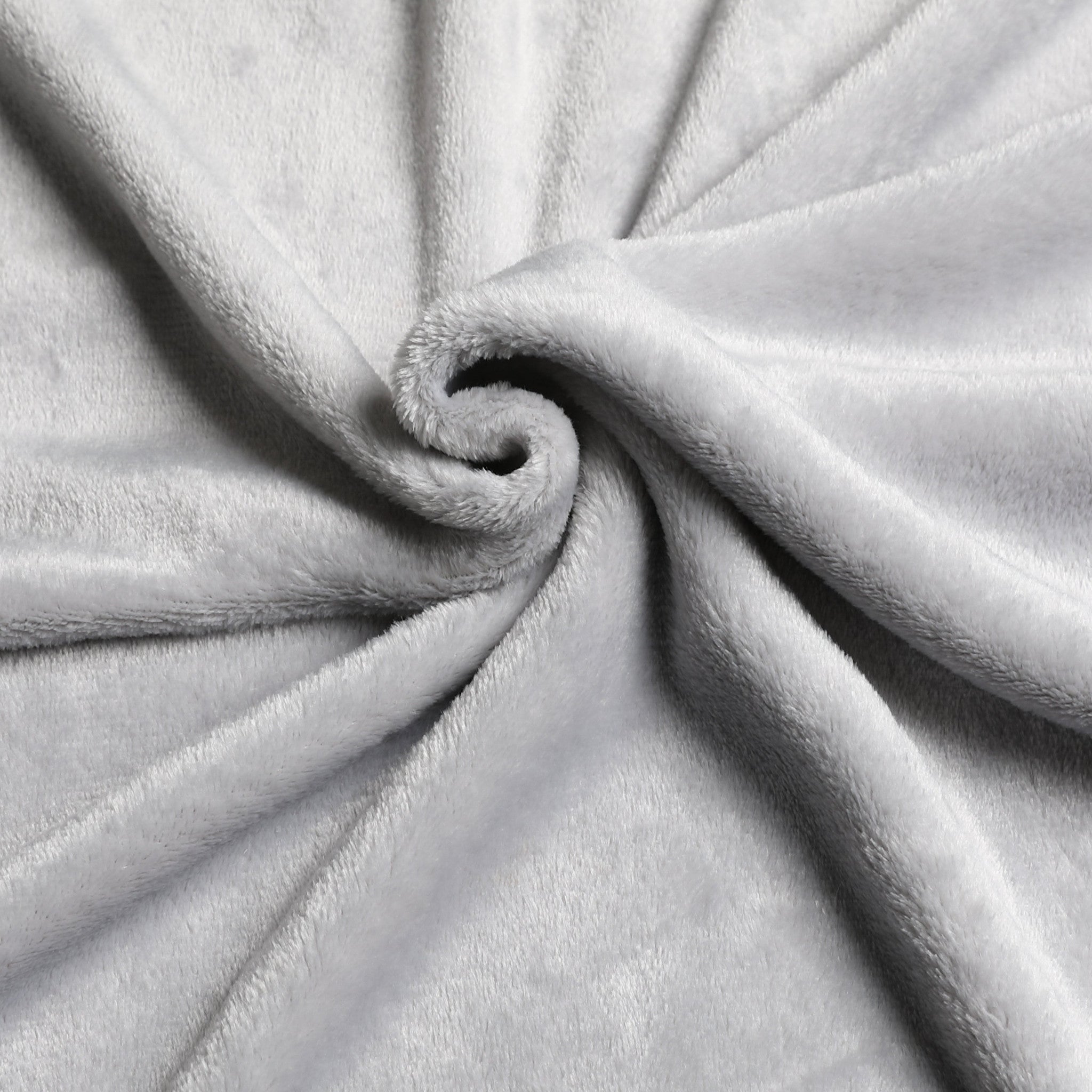 Grey Solid Anti Microbial Oversized Throw - Minihomy