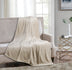 Ivory Solid Anti Microbial Oversized Throw - Minihomy