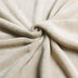 Ivory Solid Anti Microbial Oversized Throw - Minihomy