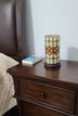 11" Tiffany Style Mosaic Tile Accent Table Lamp - Minihomy