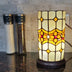 11" Tiffany Style Mosaic Tile Accent Table Lamp - Minihomy