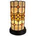 11" Tiffany Style Mosaic Tile Accent Table Lamp - Minihomy