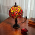 15" Tiffany Style Stained Glass Dragonflies Table Lamp - Minihomy