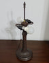 23" Stained Glass Two Light Vintage Antique Accent Table Lamp - Minihomy