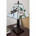 15" Tiffany Style Floral Dragonflies Table Lamp - Minihomy