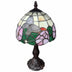 15" Tiffany Style Floral Butterfly Table Lamp - Minihomy