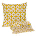 Parkland Collection Print Transitional Yellow Rectangle 50" x 60" Throw - Minihomy