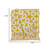 Parkland Collection Print Transitional Yellow Rectangle 50" x 60" Throw - Minihomy