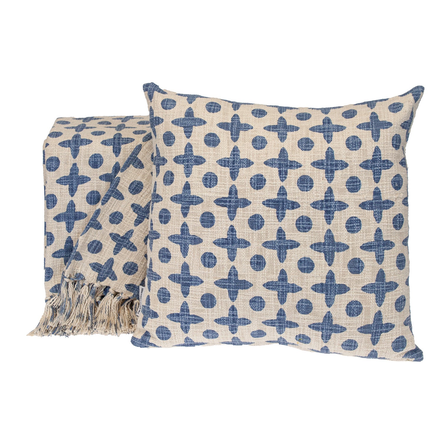 Parkland Collection Print Transitional Blue Rectangle 50" x 60" Throw - Minihomy