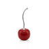 14" Red and Silver Enamel Cherry Sculpture - Minihomy