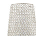 40" Bling Faux Crystal Beads Barrel Floor Vase - Minihomy