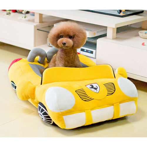 Luxury Race Car Dog Bed