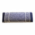 47" Blue And Gray Textural White Leg Upholstered Bench - Minihomy