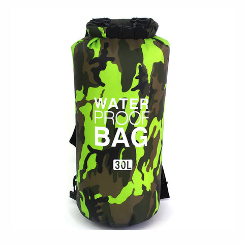 Camouflage Polyester Thickened PVC Single Shoulder Portable Outdoor Lightweight Waterproof Bag