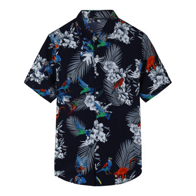 Hawaiian printed men's shirt - Minihomy