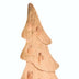 10" Rustic Natural Brown Wood Christmas Tree Sculpture - Minihomy