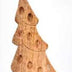 14" Rustic Natural Brown Christmas Tree Sculpture - Minihomy