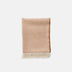 Camel Woven Wool Reversable Throw - Minihomy