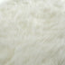 40" White And Gold Upholstered Faux Fur Bench - Minihomy