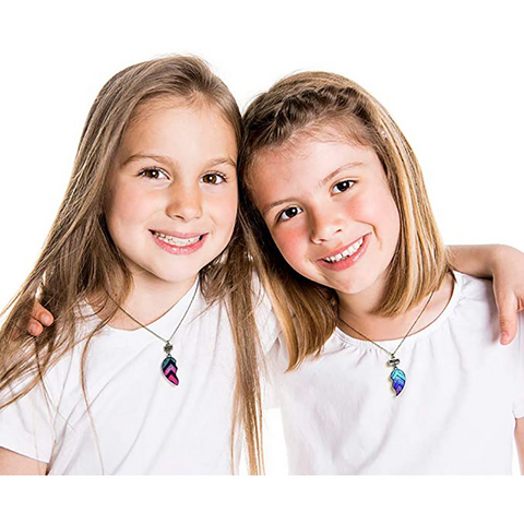 European And American BFF Stainless Steel Children Necklace
