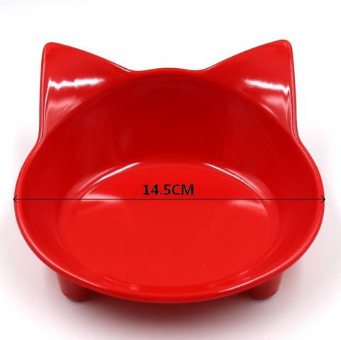 Pet supplies pet bowl melamine slip Colored  Cat Bowl